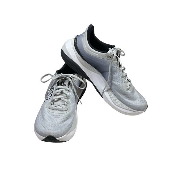 TOPO Athletic Aura Lace-up Running Shoes Men\'s 10 1/2 Light Gray Wide Toe Box main image 10